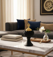 Luxury LED Table Lamp with Gold Top – Elegant Decorative Light